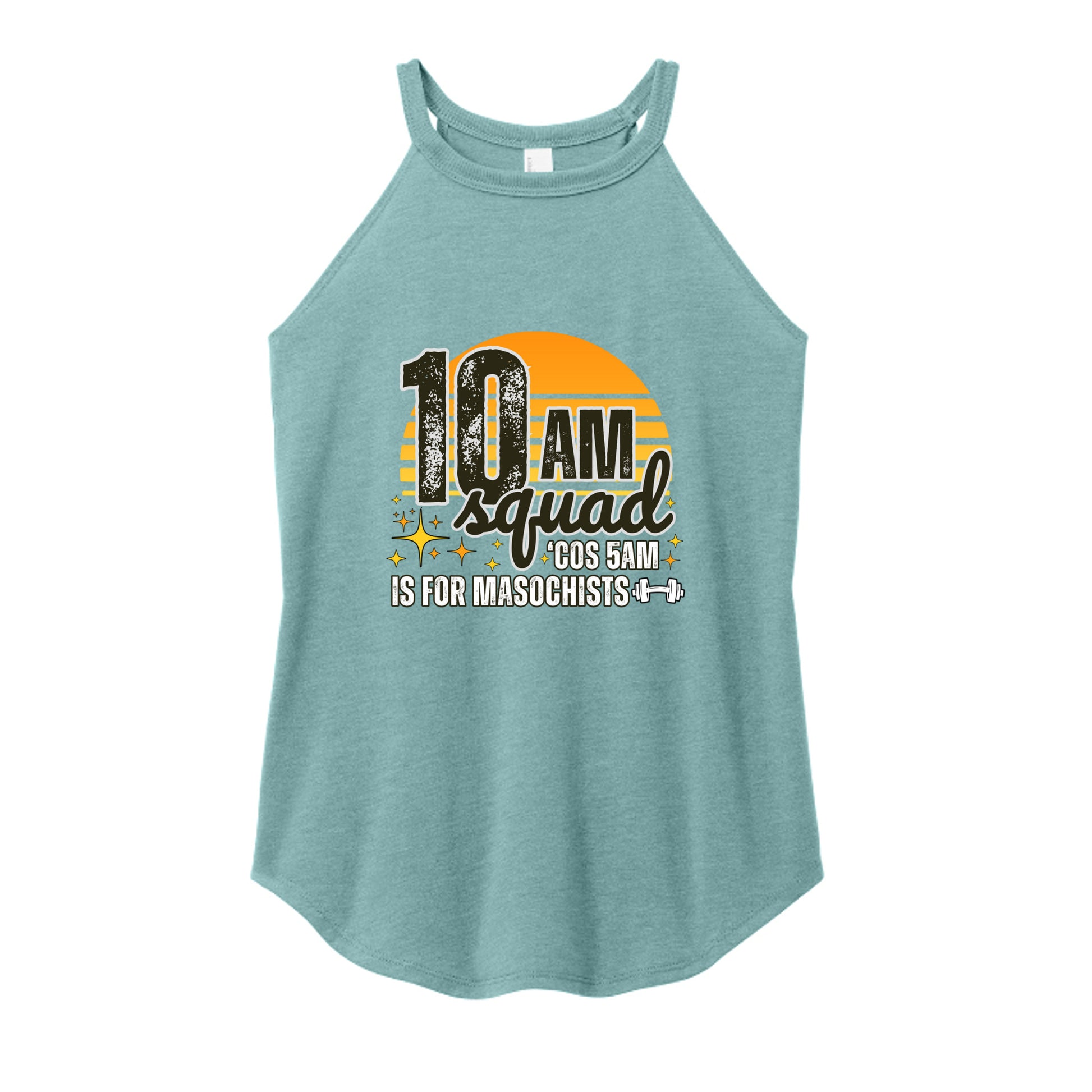 Heathered Eucalyptus Blue - DT137L - FRONT