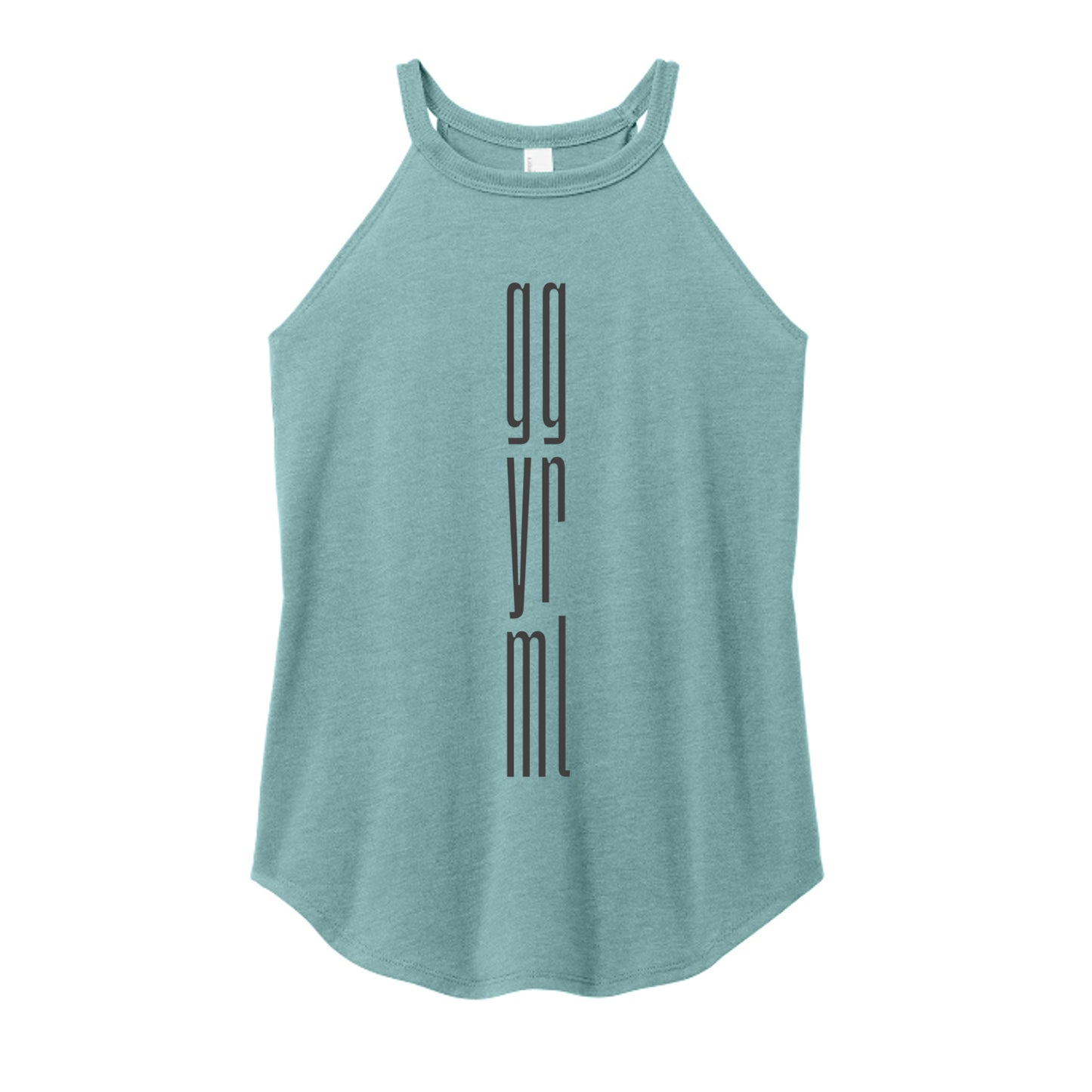 Heathered Eucalyptus Blue - DT137L - FRONT
