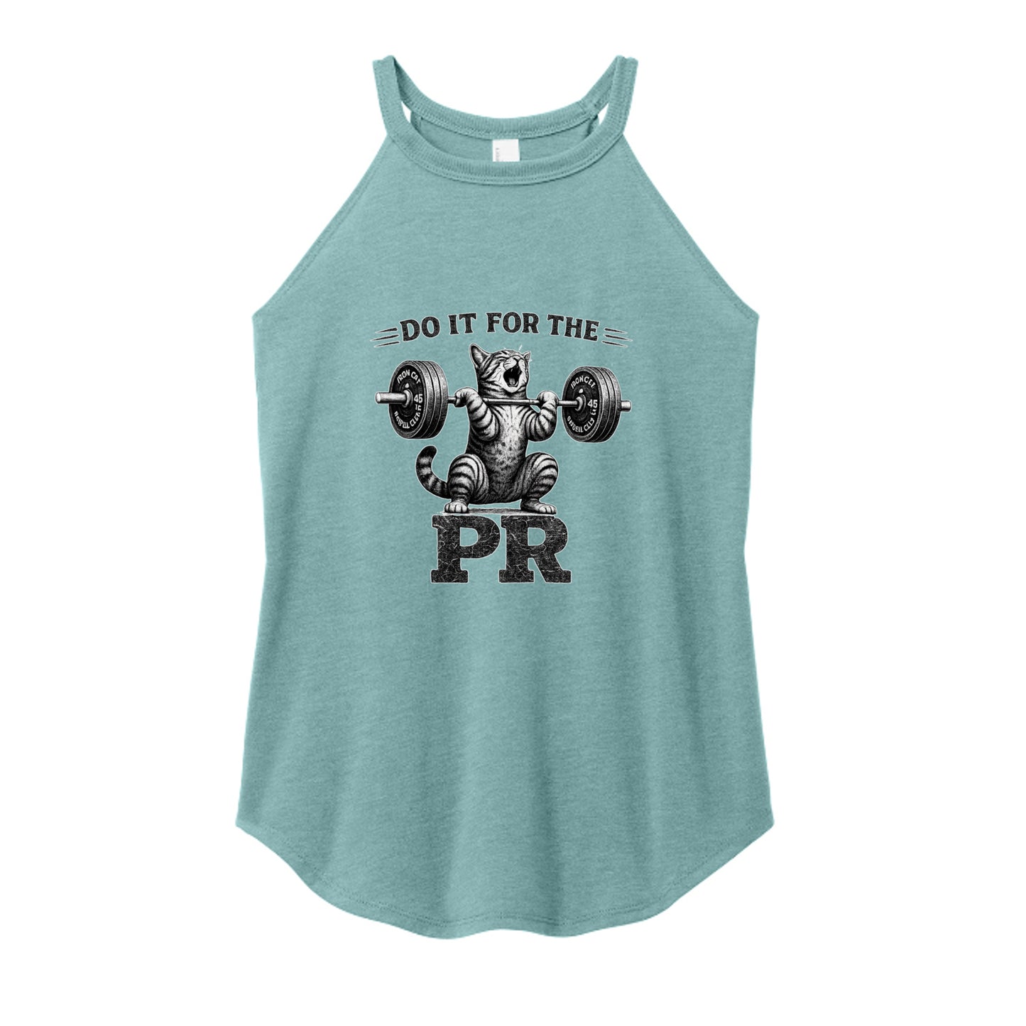 Heathered Eucalyptus Blue - DT137L - FRONT
