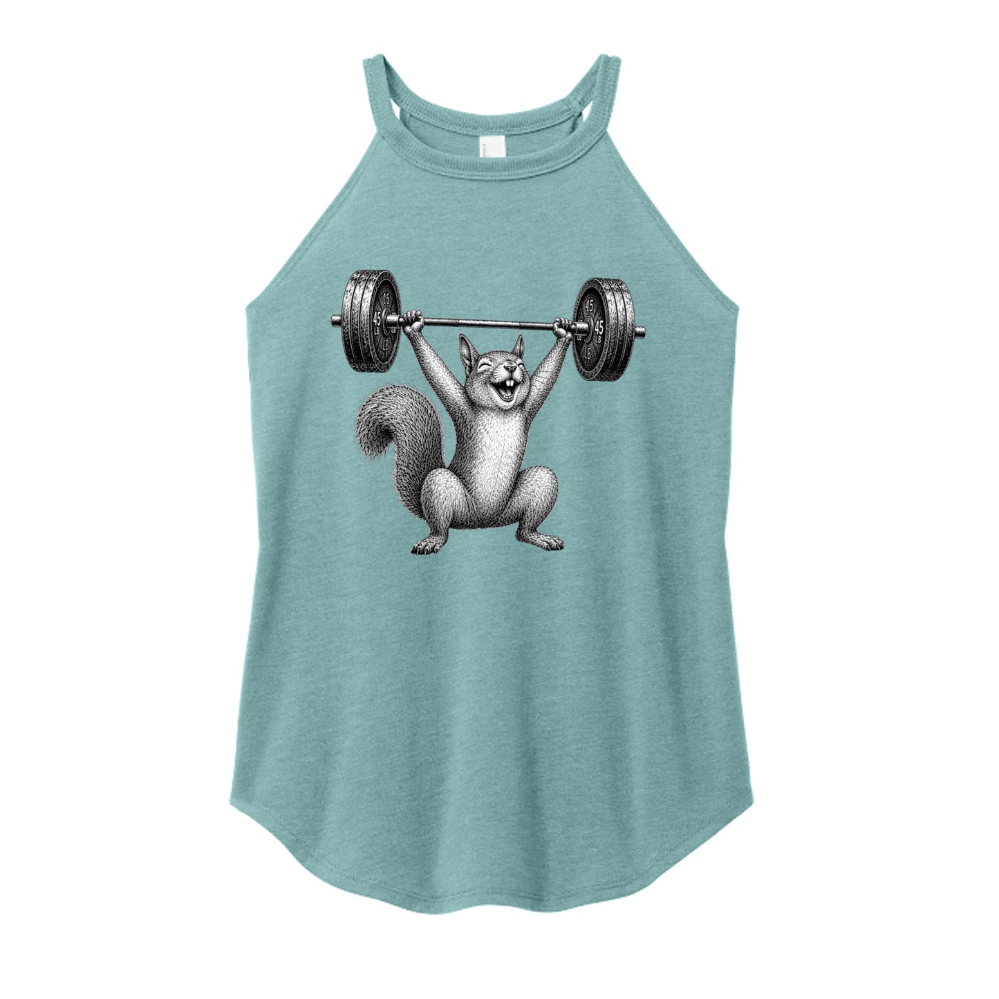 Heathered Eucalyptus Blue - DT137L - FRONT