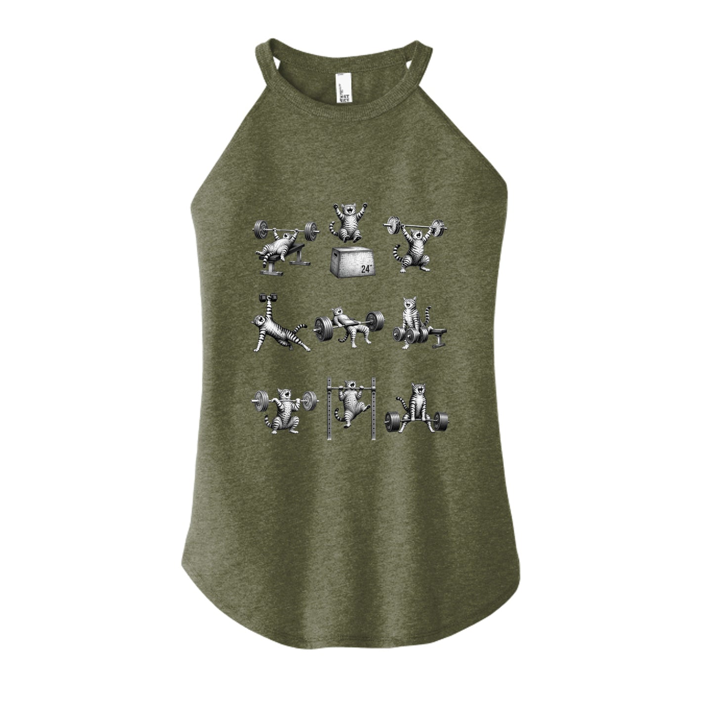 Military Green Frost - DT137L - FRONT