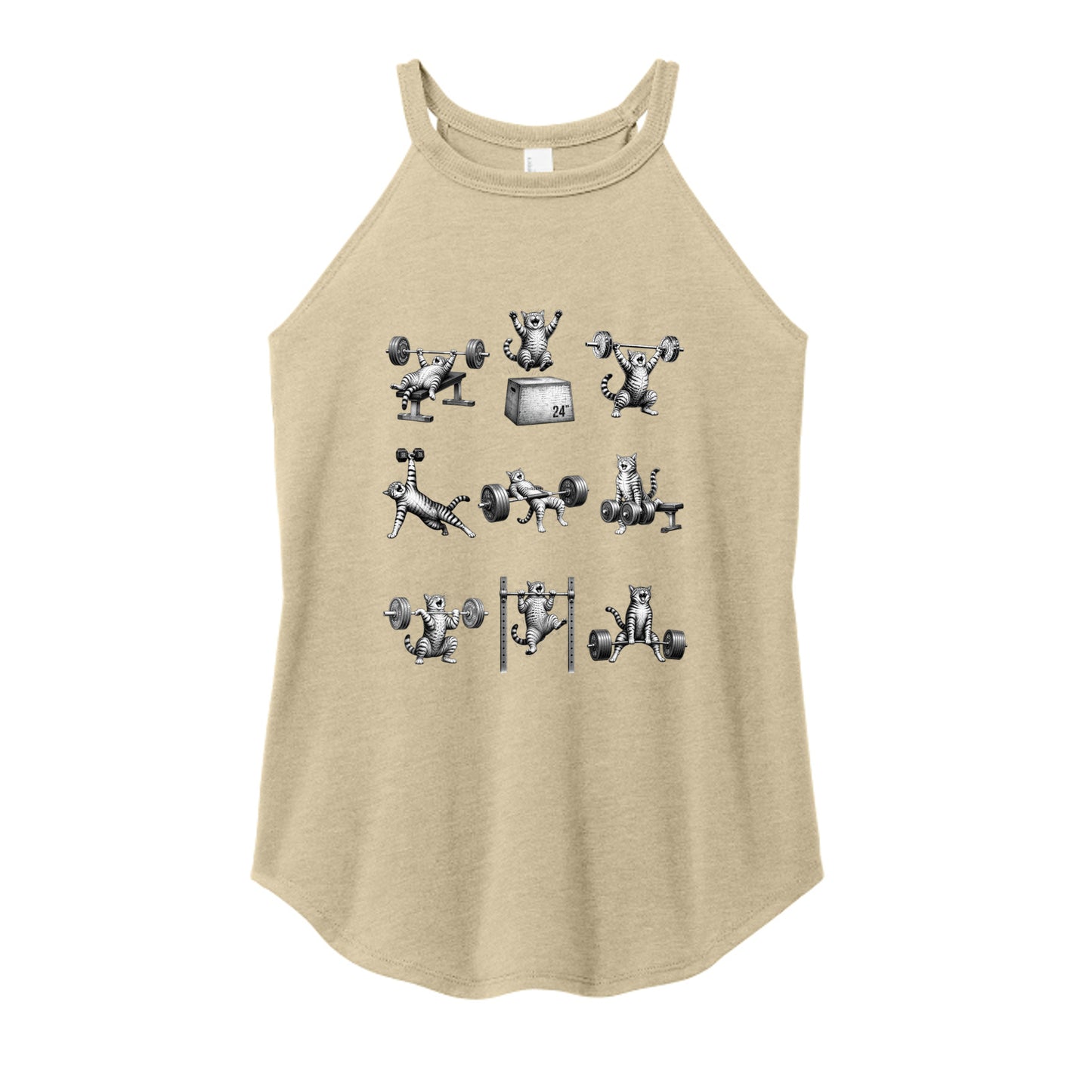 Desert Tan Heather - DT137L - FRONT