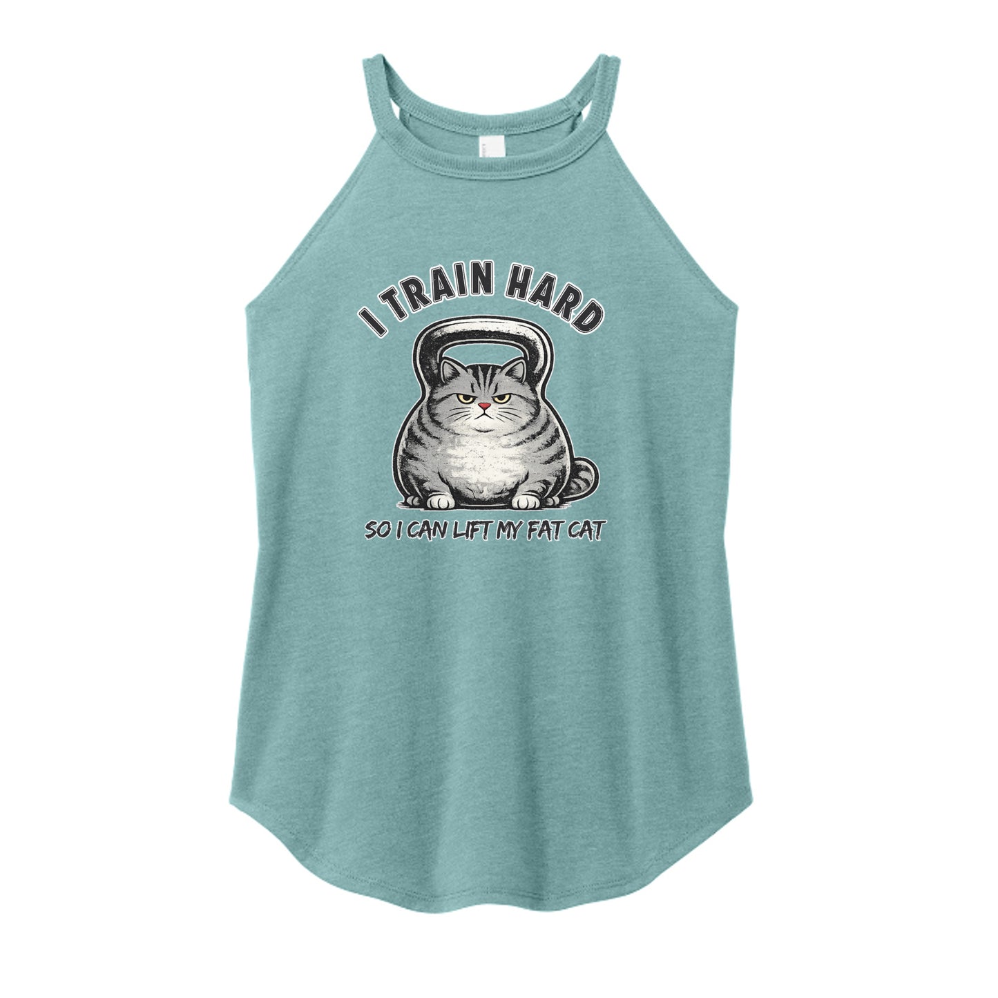 Heathered Eucalyptus Blue - DT137L - FRONT