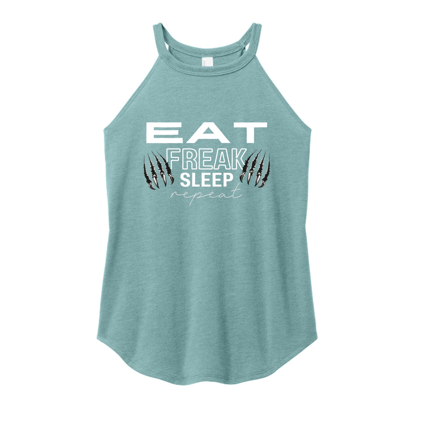 Heathered Eucalyptus Blue - DT137L - FRONT